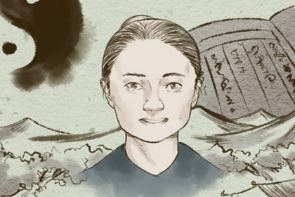 桃花眼有淚痣的女生
