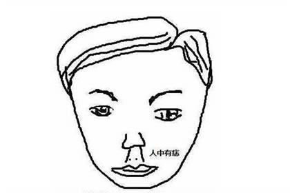 人中有痣的人一生的運勢方面如何