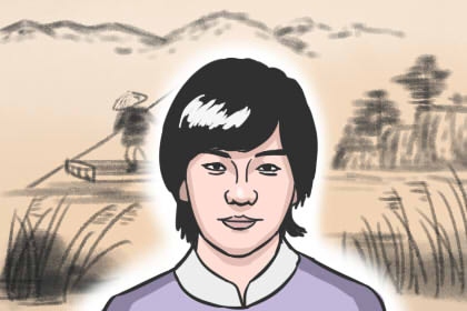嘴巴周圍有痣的女人