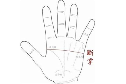 關於斷掌的女人