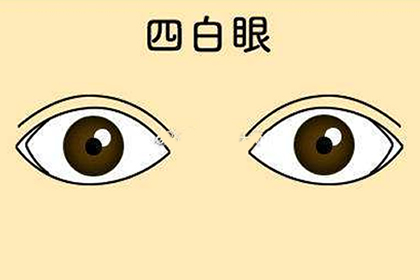 四白眼的人果真會一事無成嗎