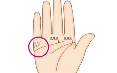 婚姻線下垂到感情線有什麼寓意