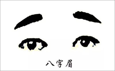 八字眉面相的人比較聰明嗎？