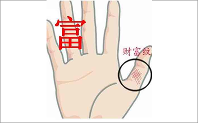 女人的財運線的解析